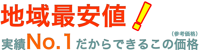 地域最安値